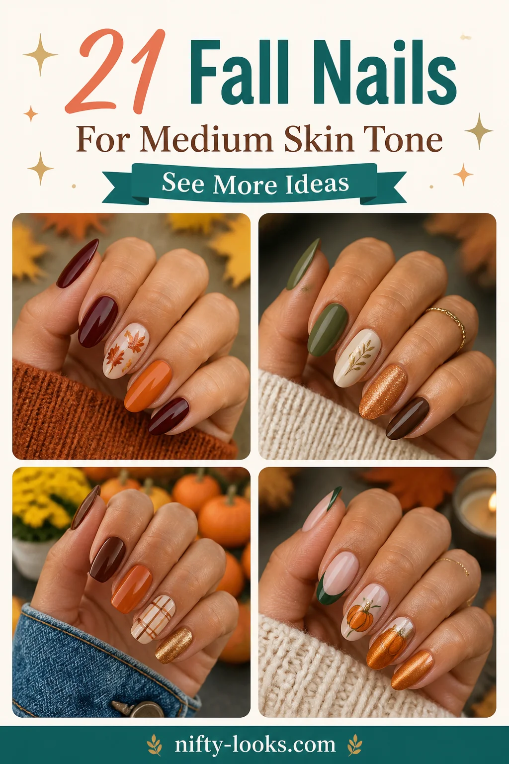 21 Fall Nails for Medium Skin Tone: Gorgeous Autumn Manicure Ideas for 2026
