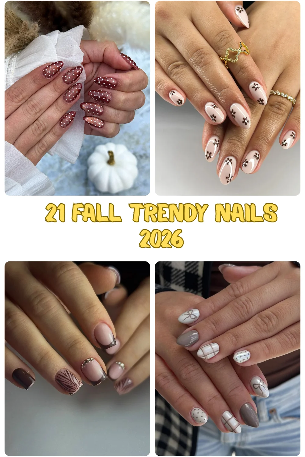21 Fall Trendy Nails 2026: Stylish Autumn Nail Ideas