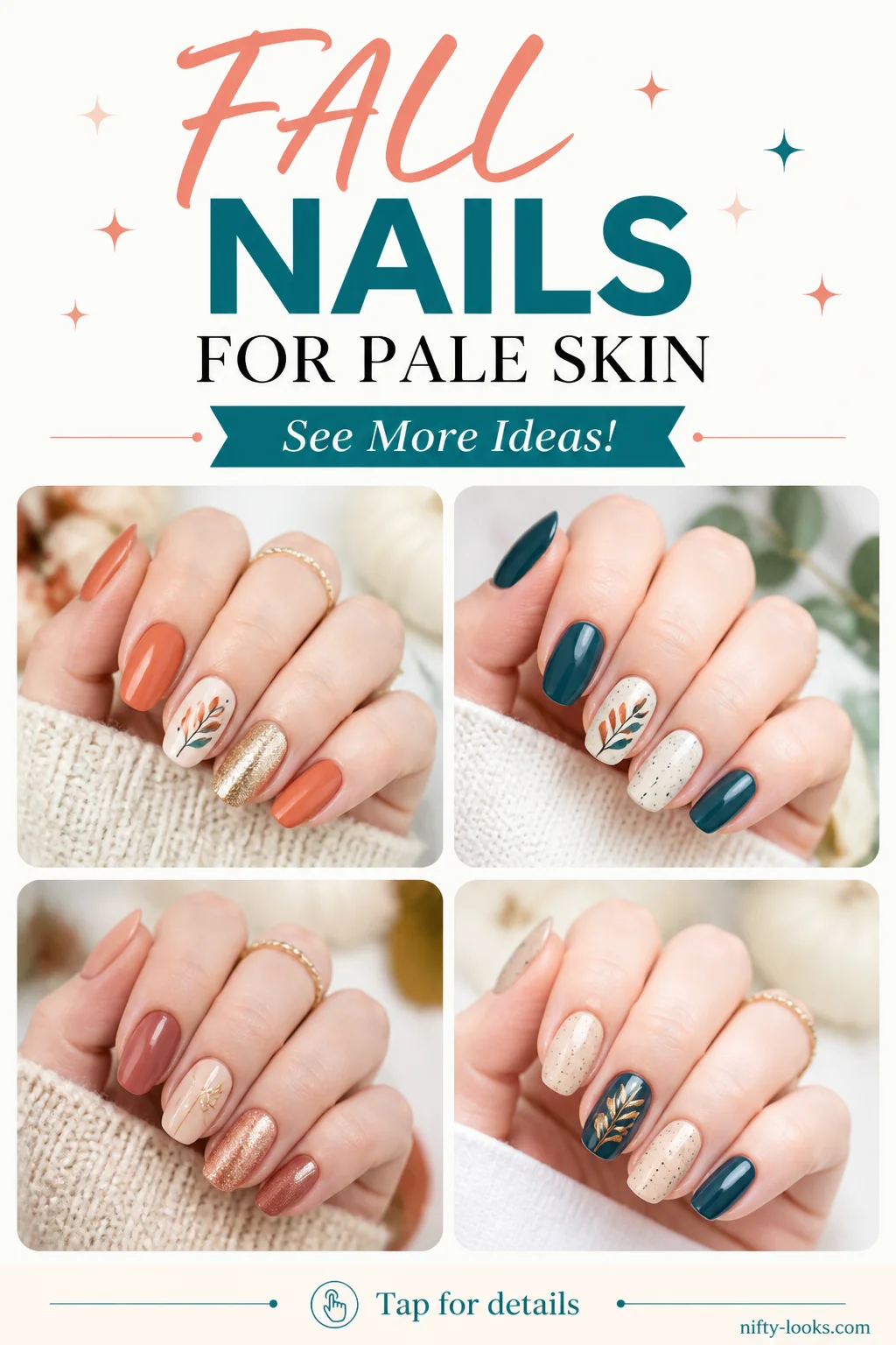 21 Fall Nails For Pale Skin 2026: Gorgeous Autumn Nail Ideas